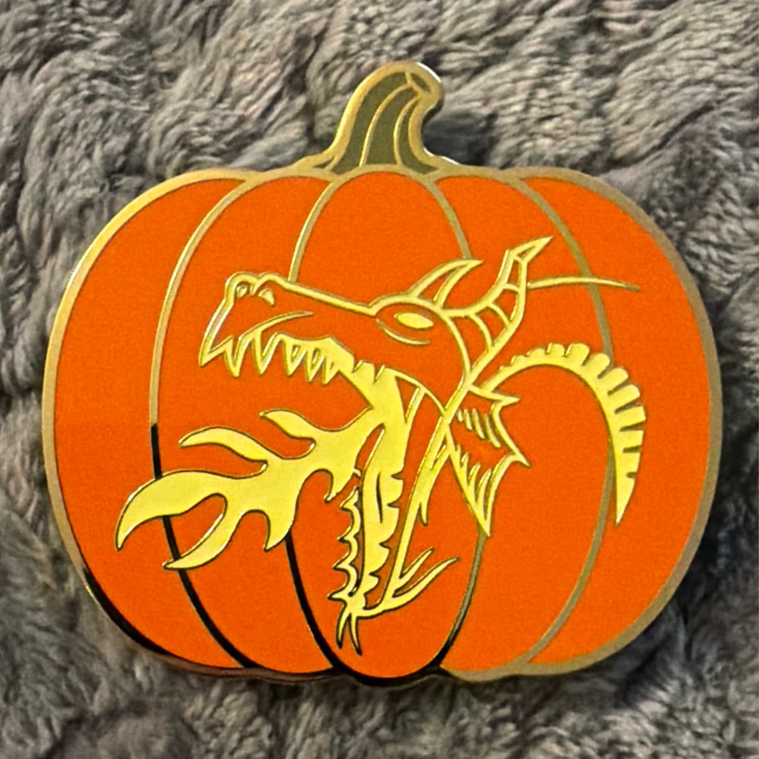 Maleficent as Dragon Pumpkin (Disney Villains Halloween Pin Set 2026)