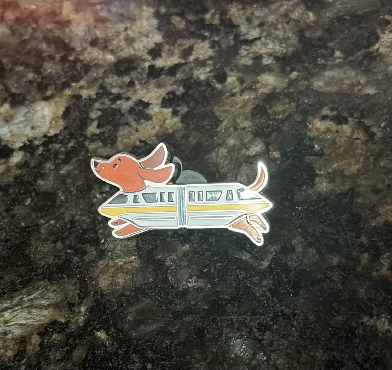 Monorail Dog (Dachshund) - Disney Cats and Dogs Halloween Series front