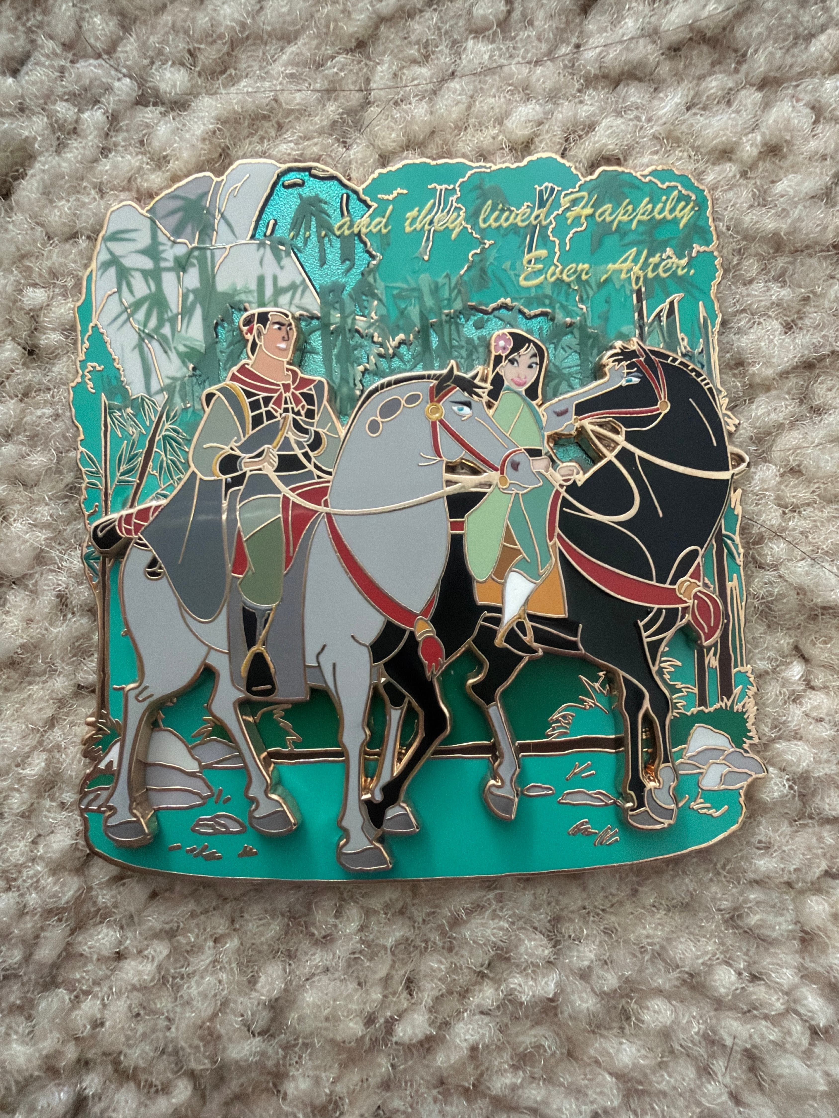 Mulan & Li Shang Happily Ever After front