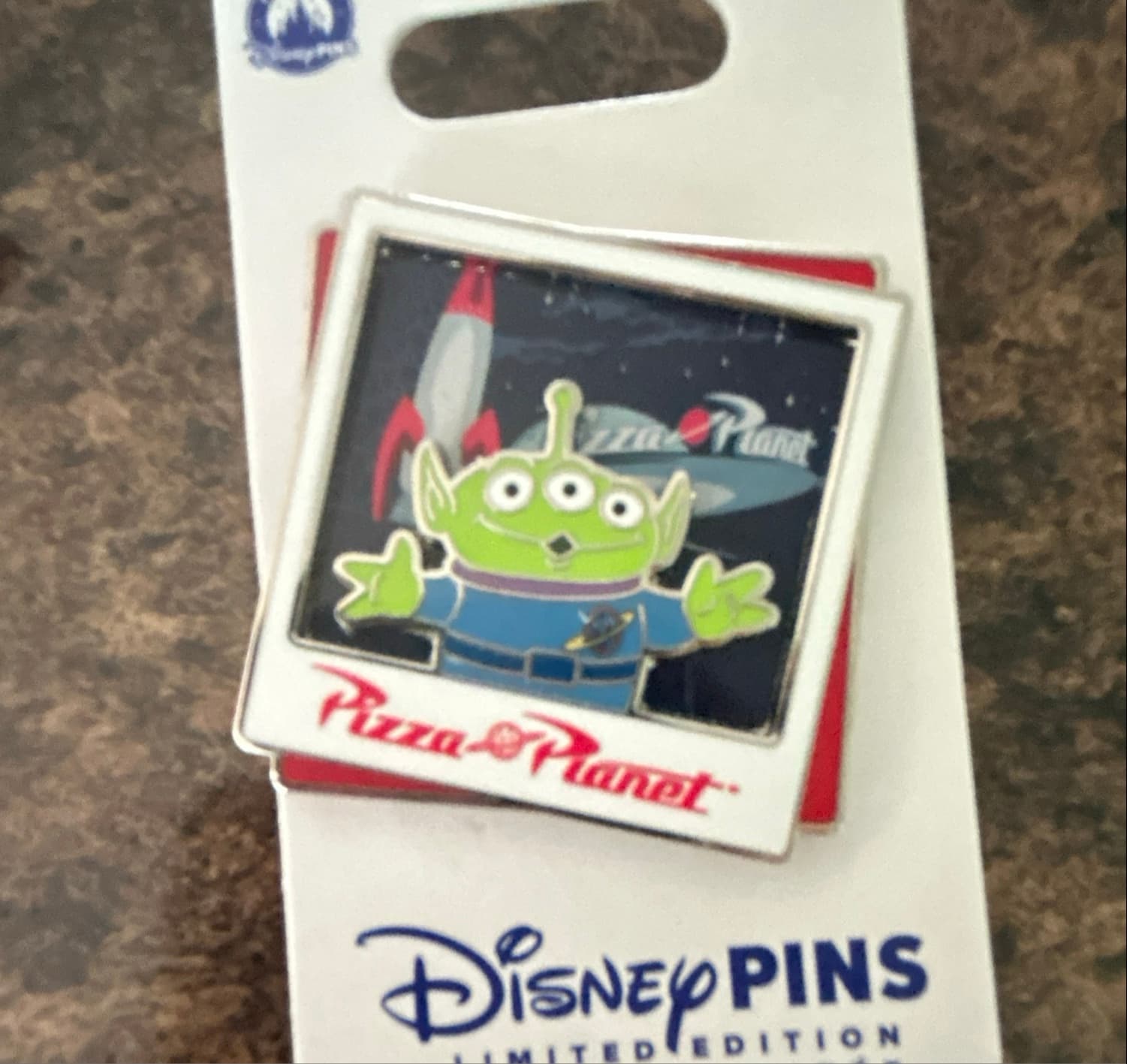 Toy Story Alien Pin - Pizza Planet - Disney Destinations