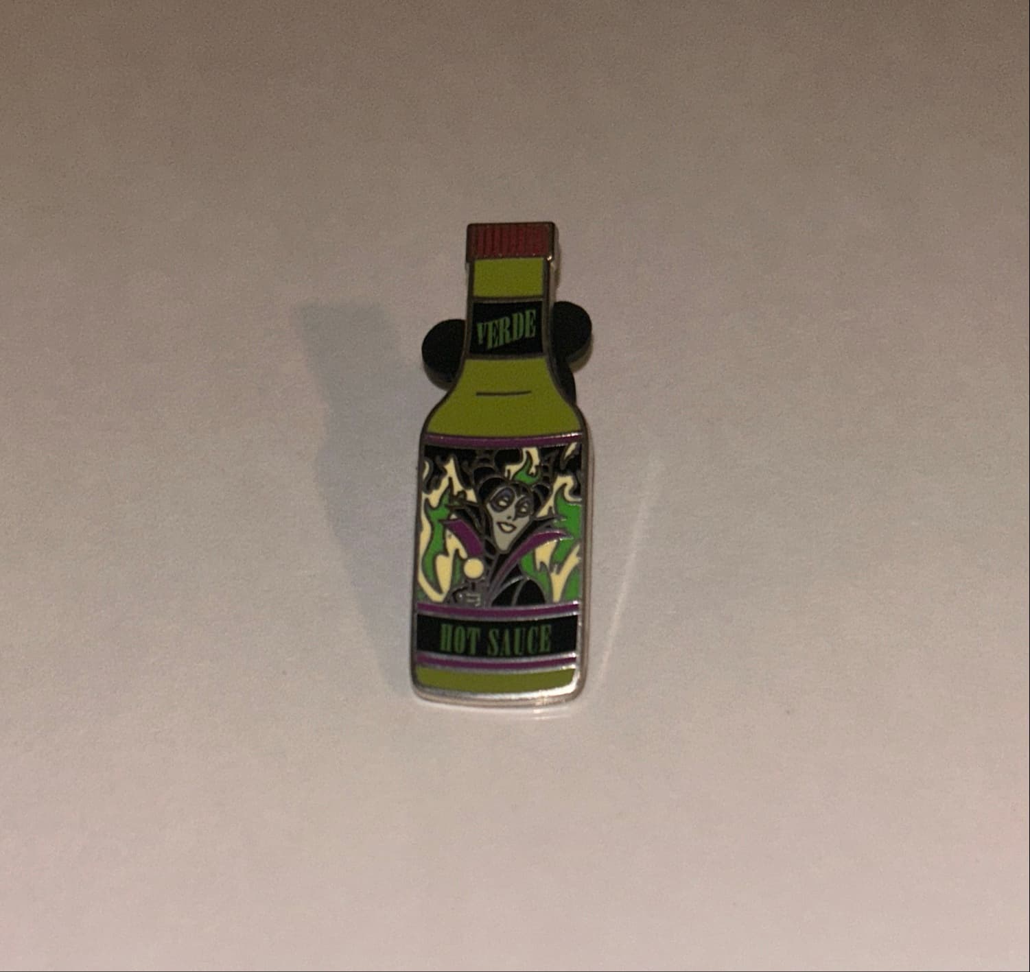 Maleficent Verde Hot Sauce Pin