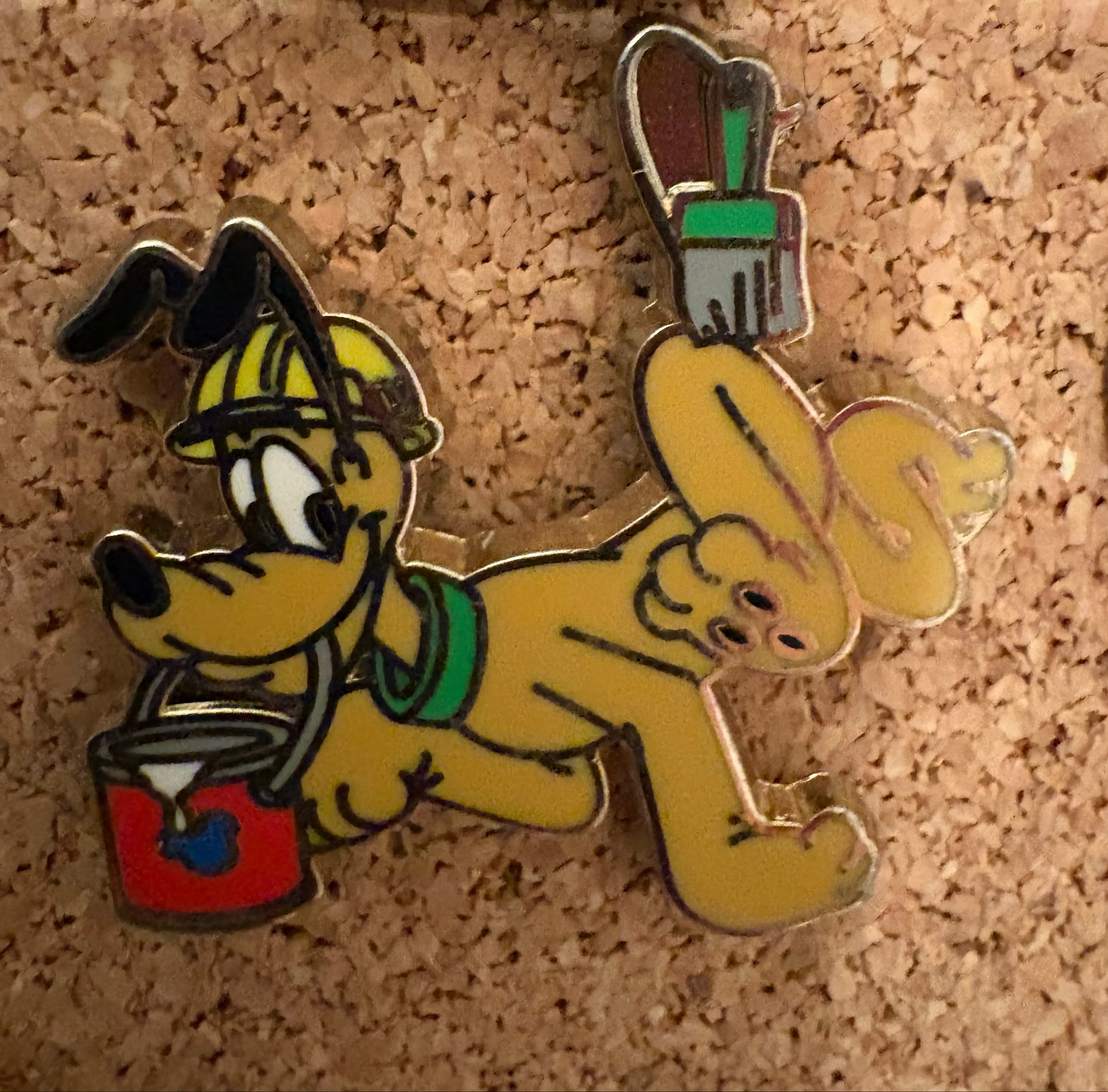 Pluto as Construction Worker - Wilderness Lodge