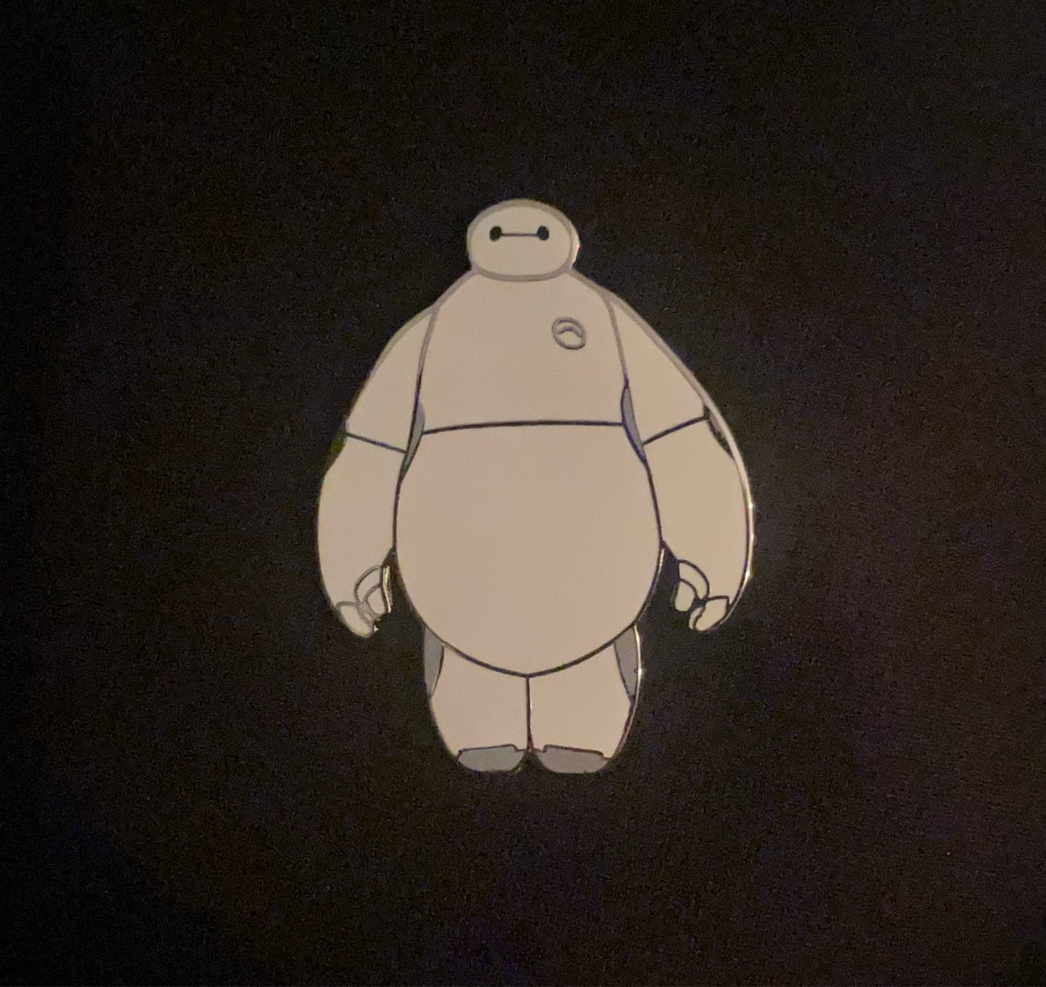 Baymax Standing Open Edition Pin