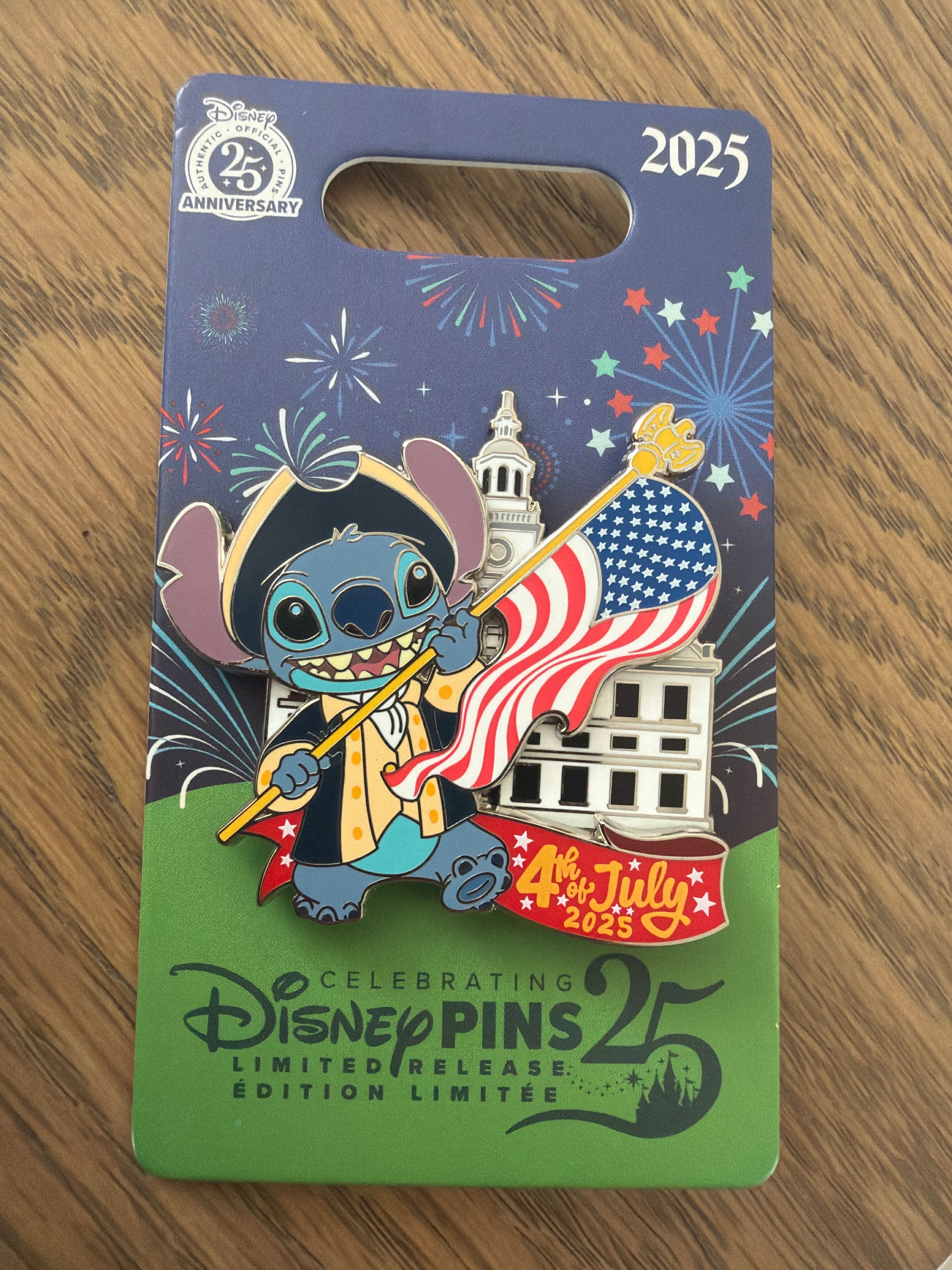 Fourth of July Stitch 2025 front