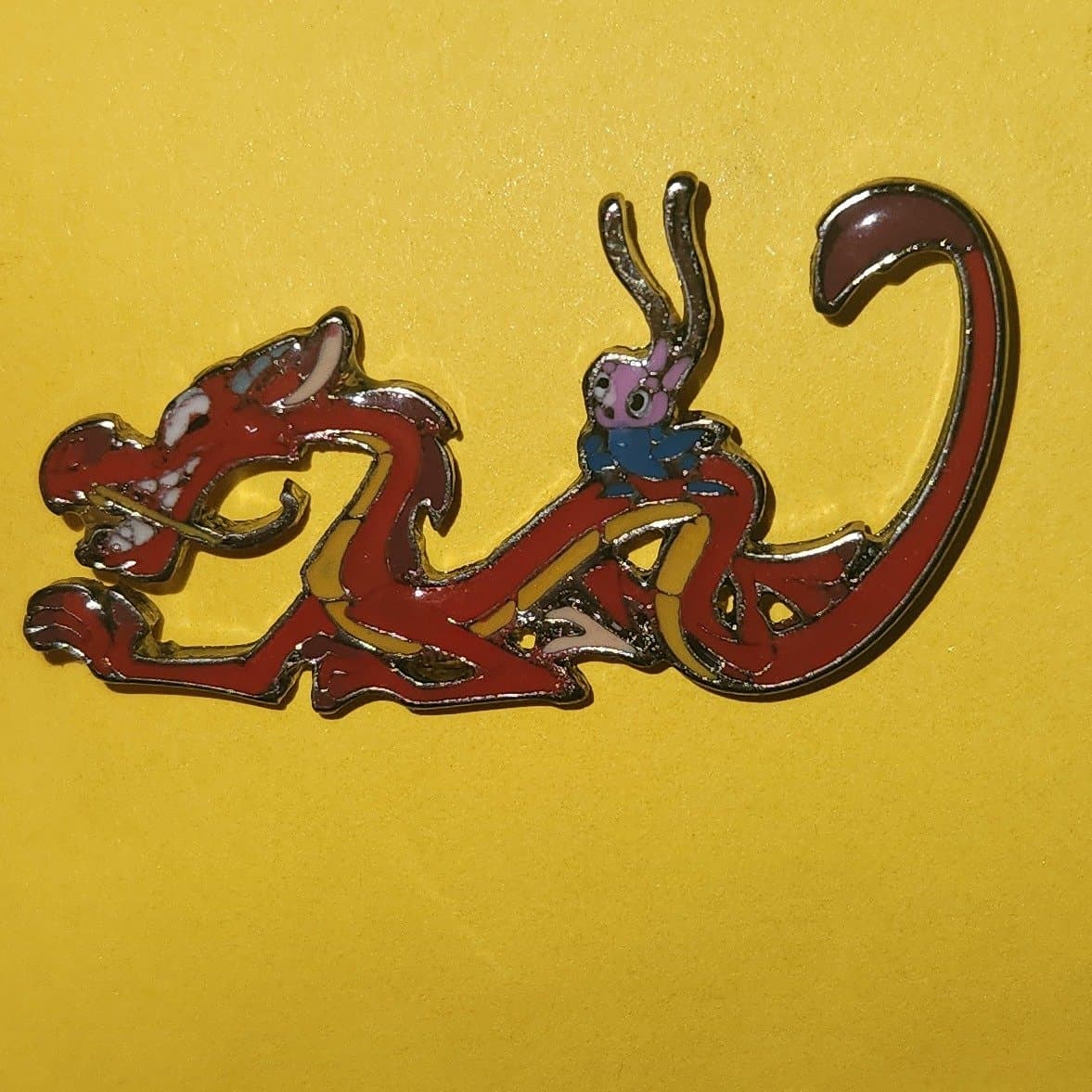 Mushu and Cri-Kee Mulan Pin