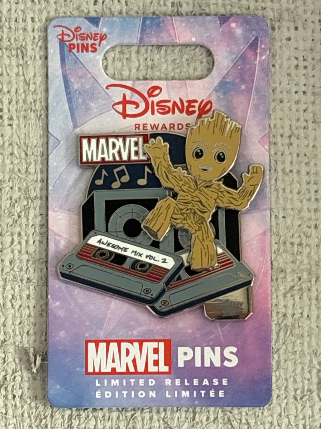 Groot (Dancing) with Awesome Mix Vol. 2 - Disney Visa Cardmember Exclusive 2024 front