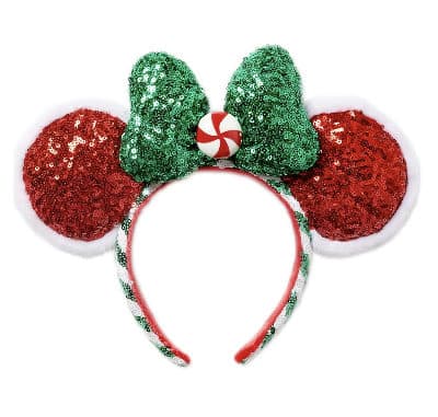 Minnie Mouse Peppermint Twist Christmas Candy Ears