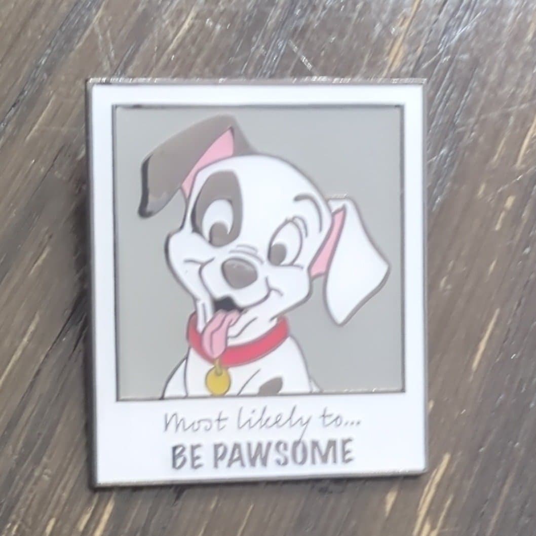 Loungefly Disney Yearbook Portrait - Patch "Most likely to... BE PAWSOME" Pin