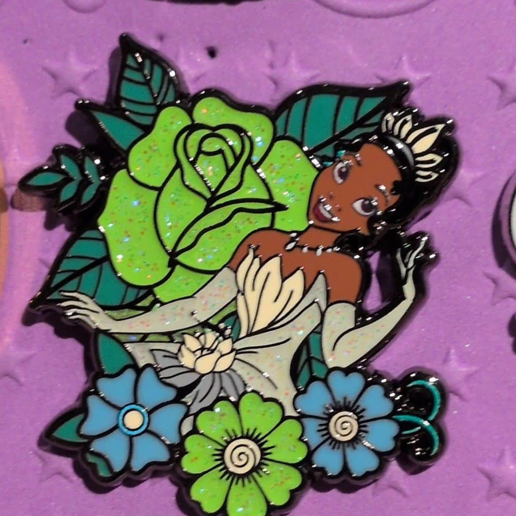 Loungefly - Tiana - Disney Princess Floral Pin front
