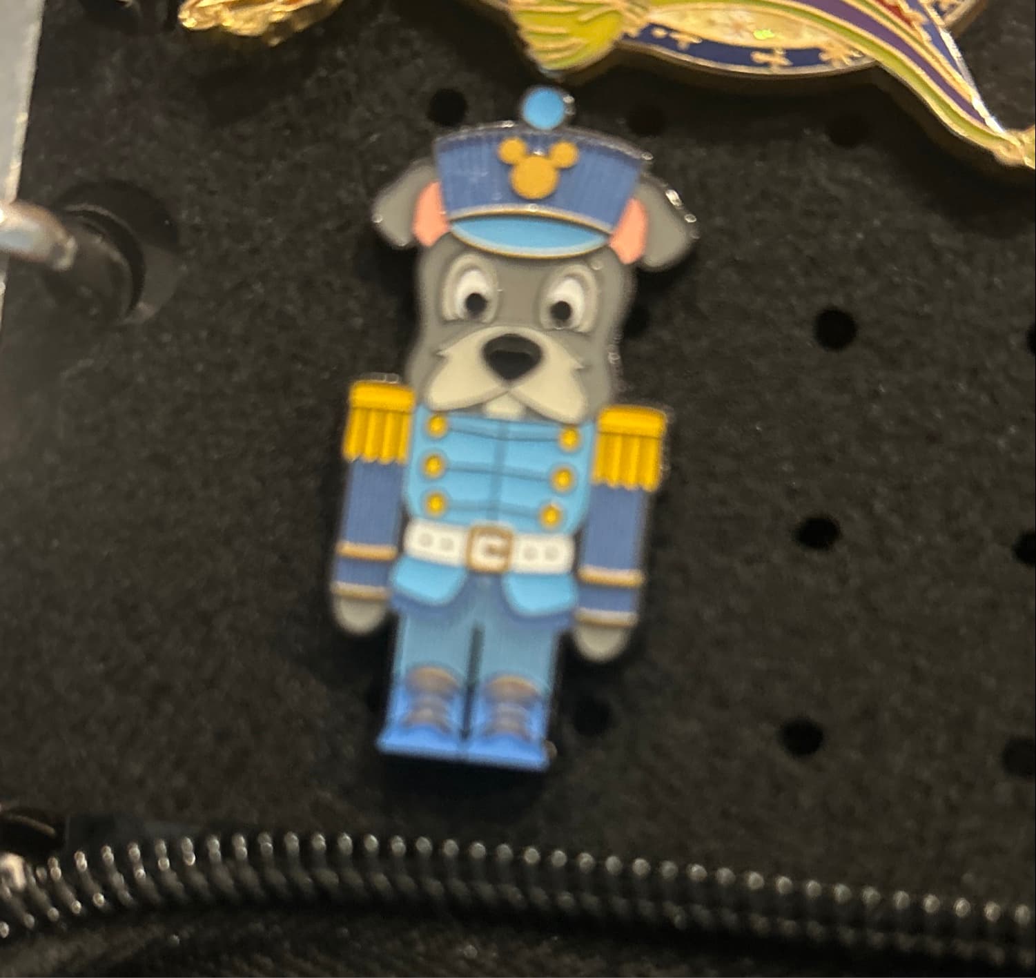 Grey Dog Nutcracker - Loungefly Disney Cats & Dogs Nutcracker Blind Box Enamel Pin