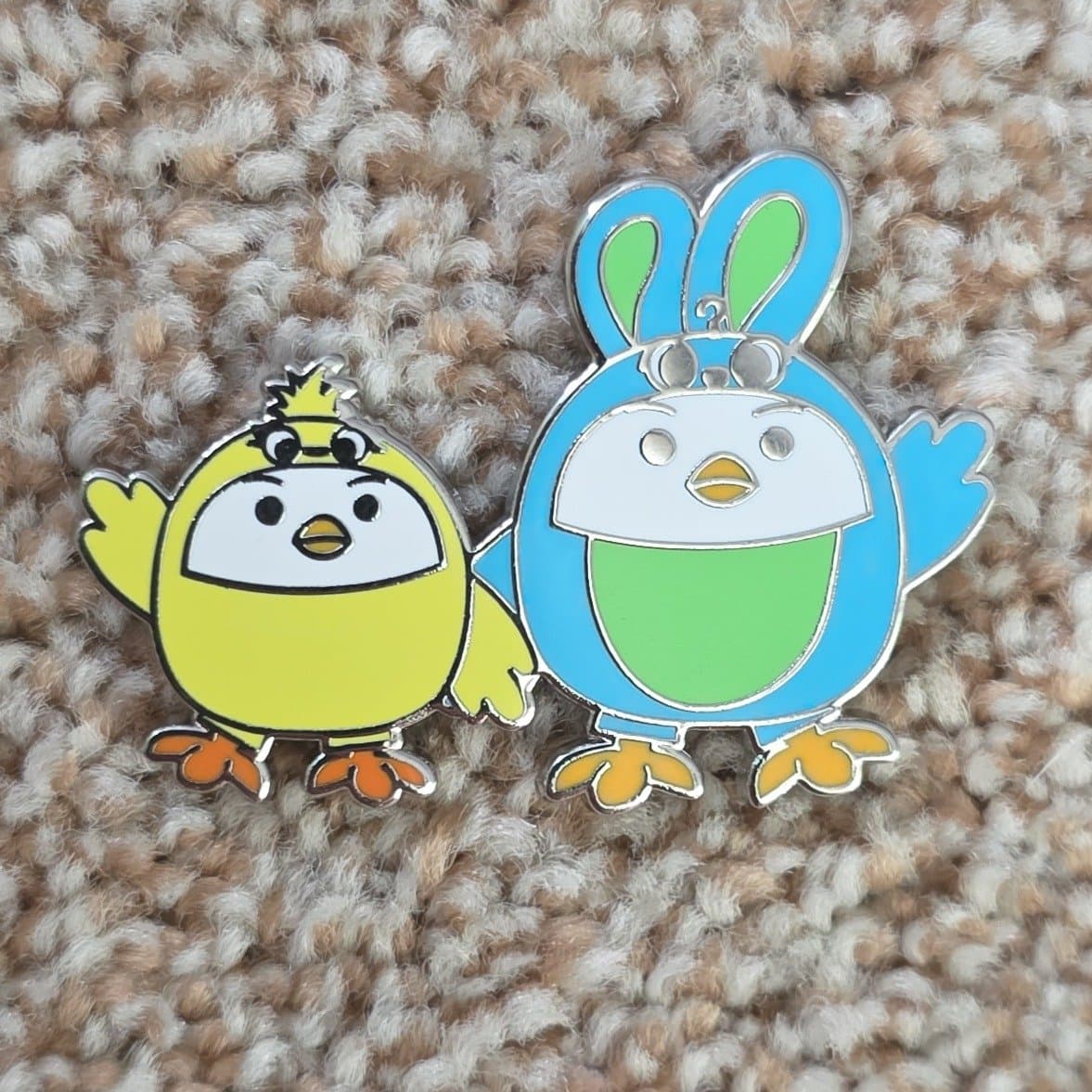 Chicken Ducky and Bunny front