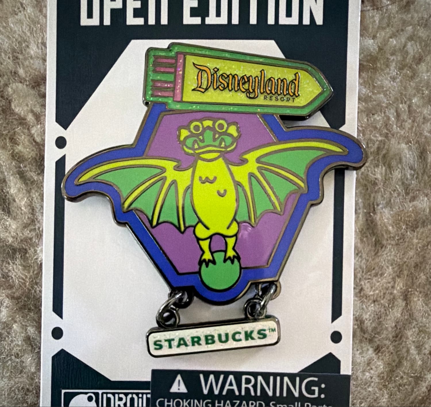 Haunted Mansion Bat Gargoyle - Disneyland Starbucks