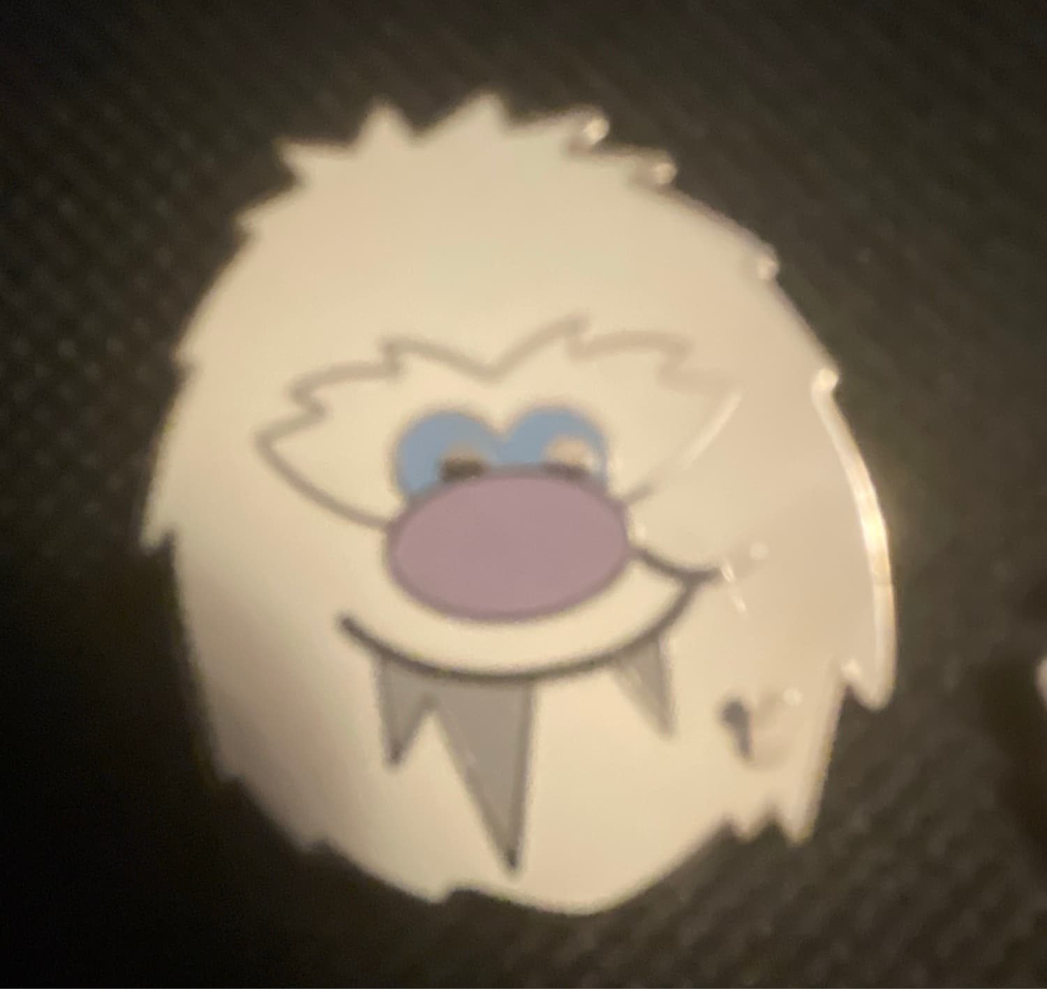 Abominable Snowman (Yeti) Hidden Mickey Pin #2 of 5 front