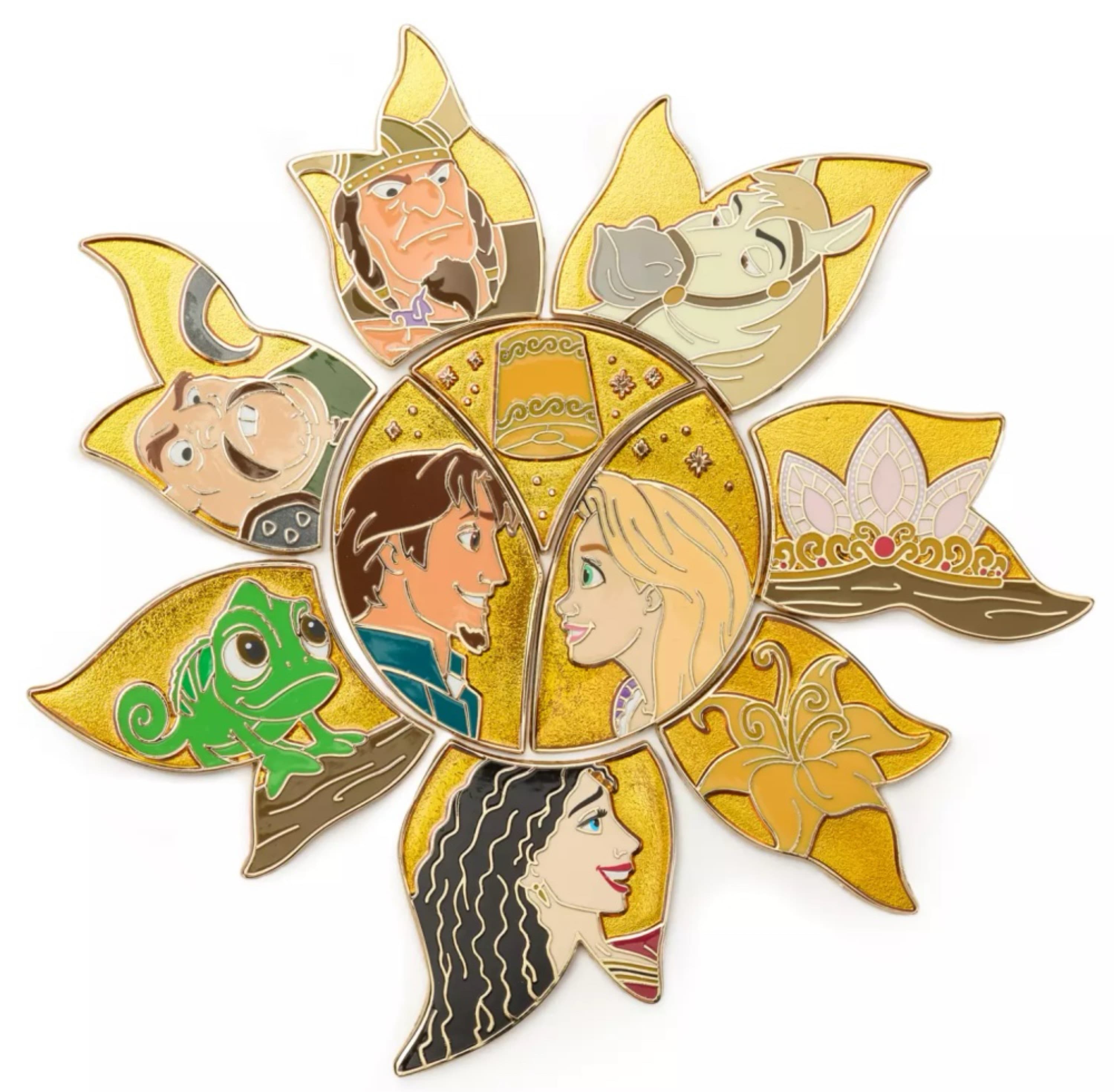 Tangled Corona Sun Puzzle Complete Mystery Set front