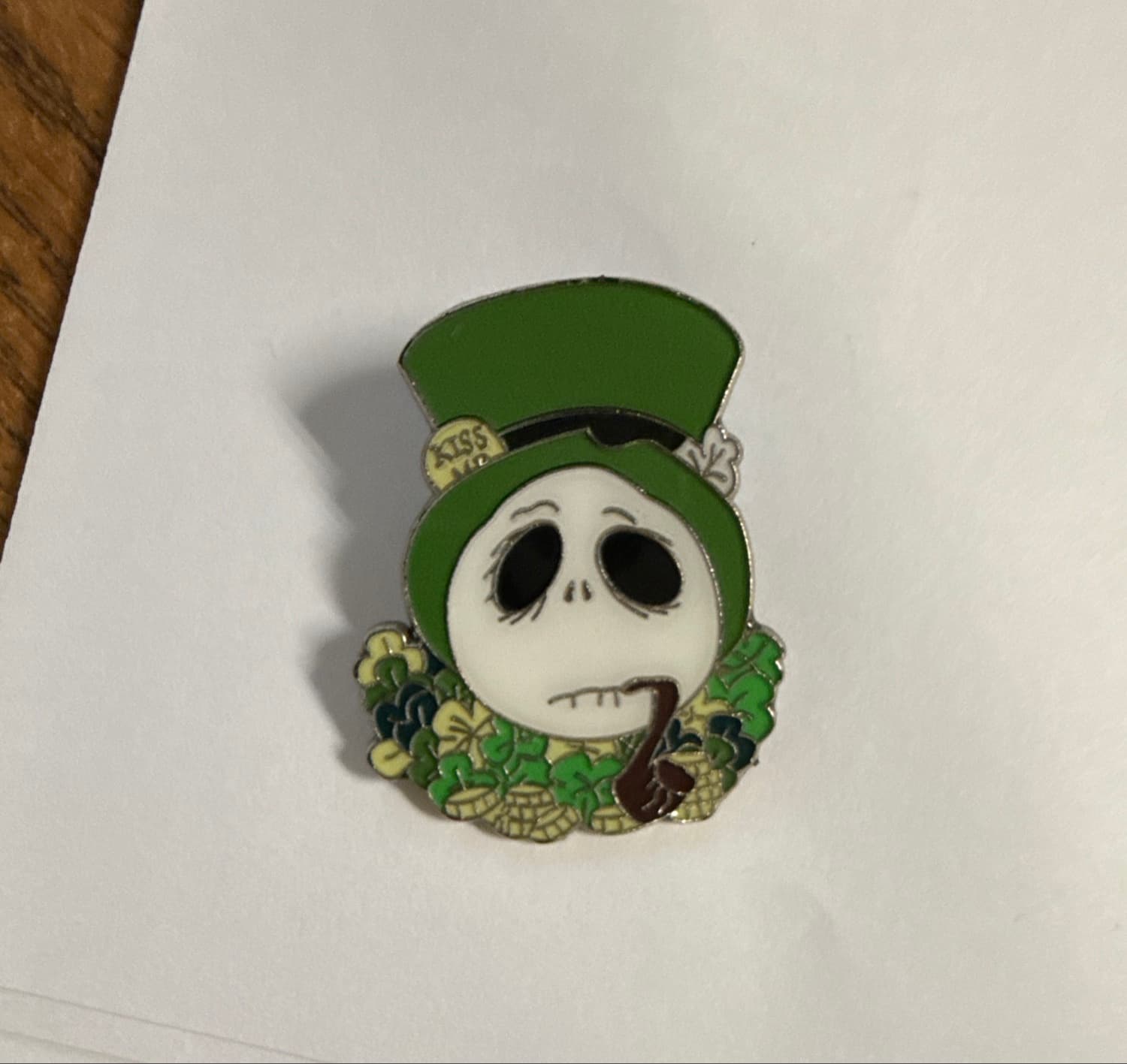 Jack Skellington St. Patrick's Day front