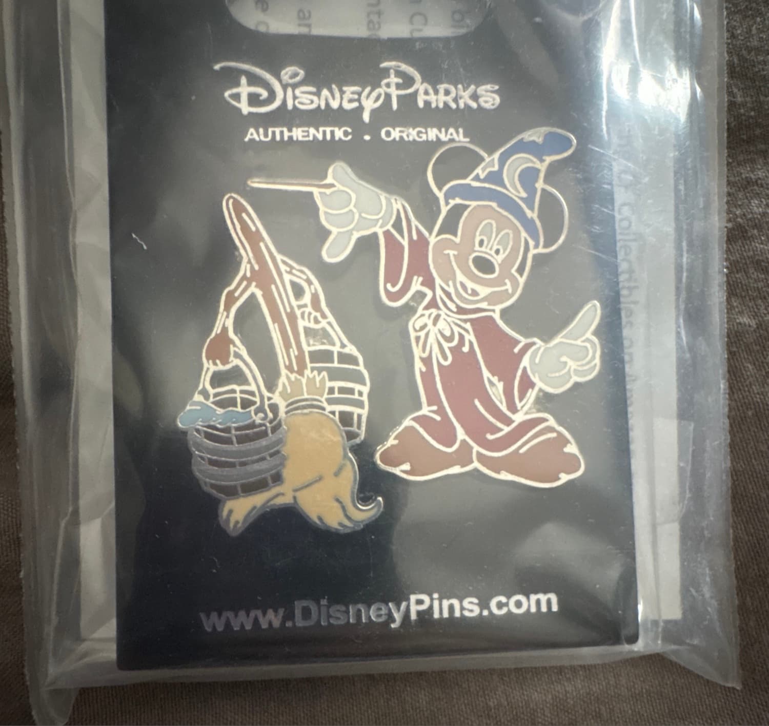 Sorcerer Mickey and Broom