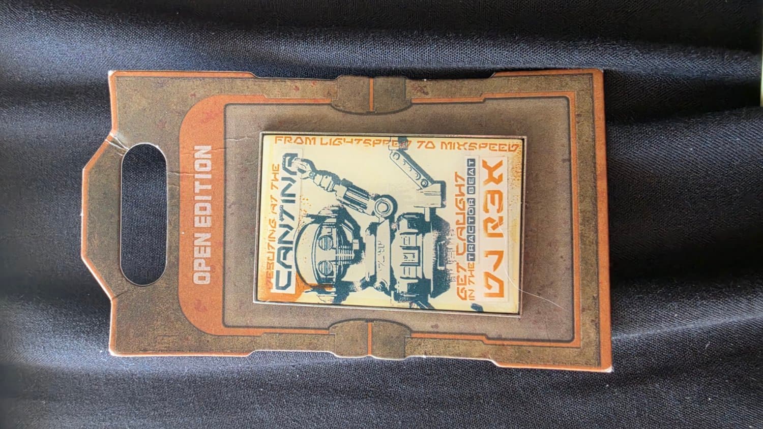DJ R3X Rex Droid Oga's Cantina Poster front