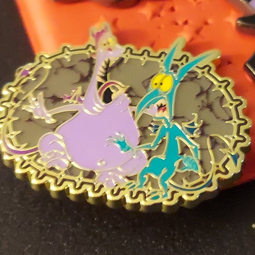 Pain and Panic - Hercules - BoxLunch Exclusive Gold Coin Pin
