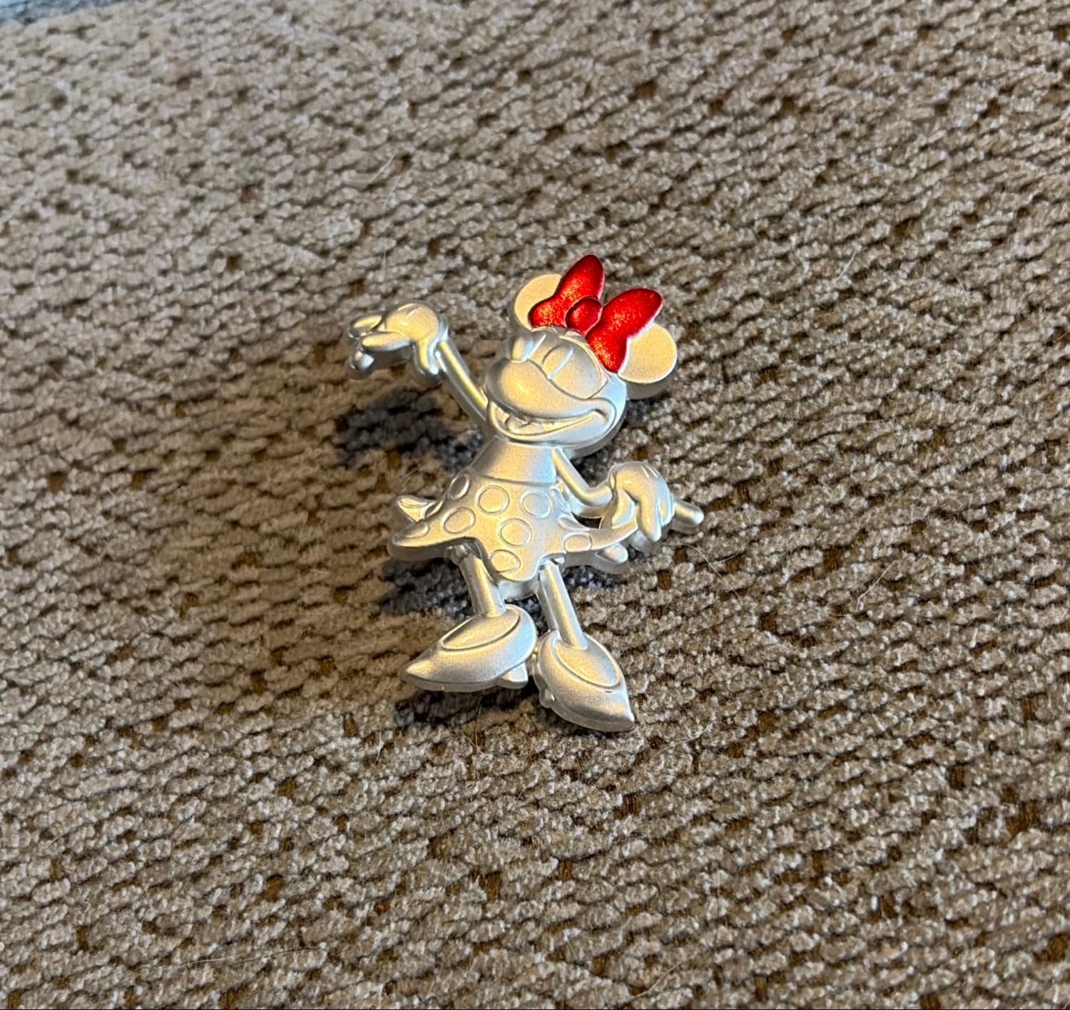 Minnie Mouse 100 Years Anniversary Pin front