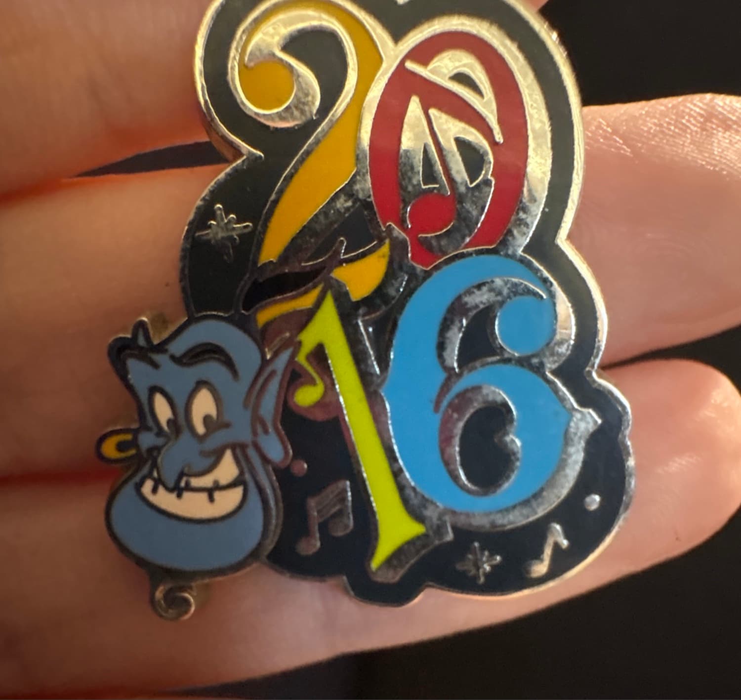 Aladdin Genie 2016 Pin