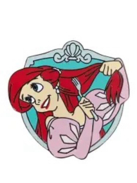 ariel combing hair