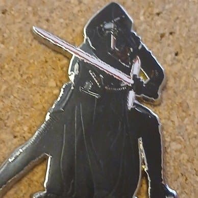 Kylo Ren with Lightsaber - Star Wars: The Force Awakens Pin