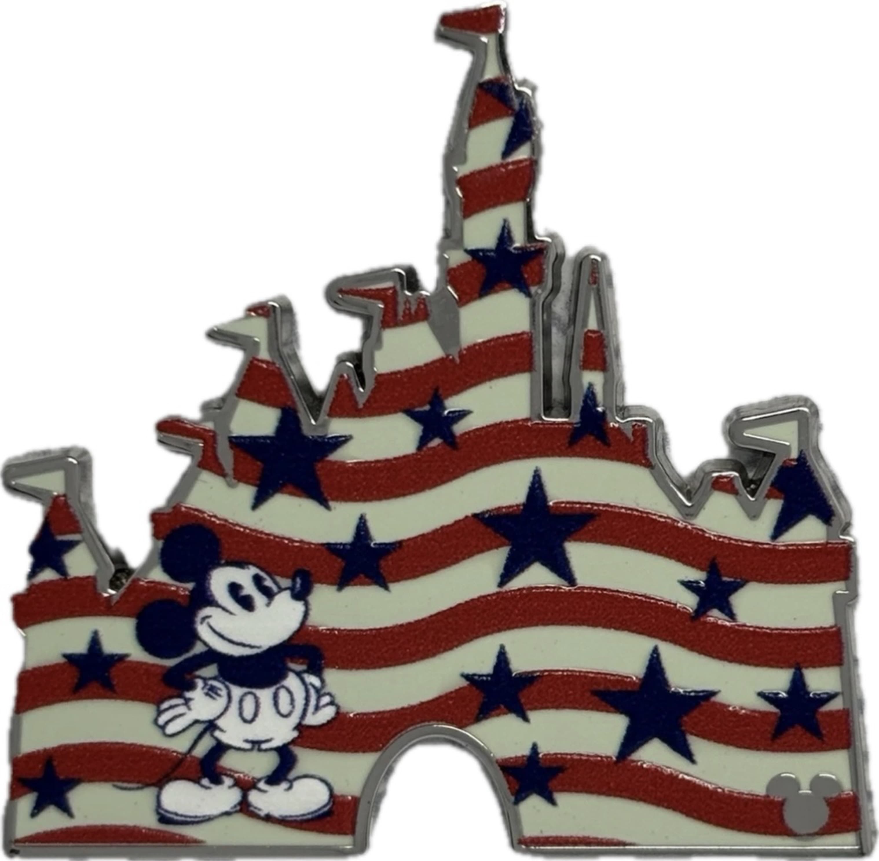 Americana Sleeping Beauty Castle front