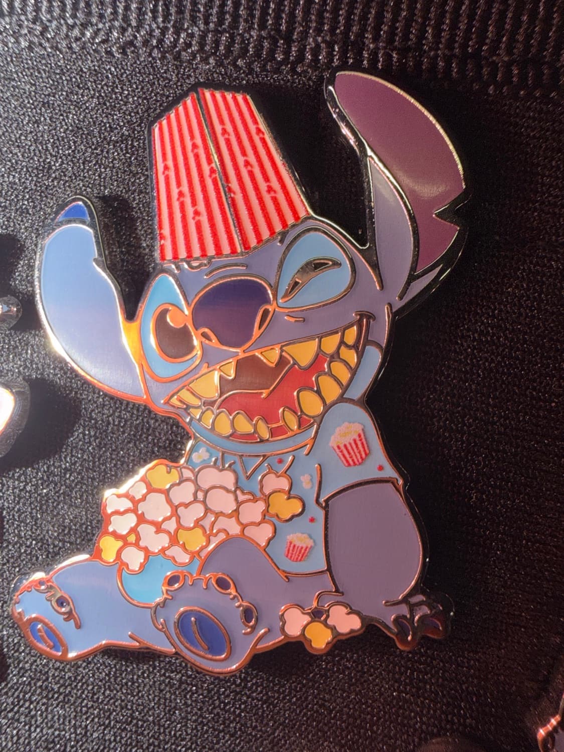 Stitch popcorn front