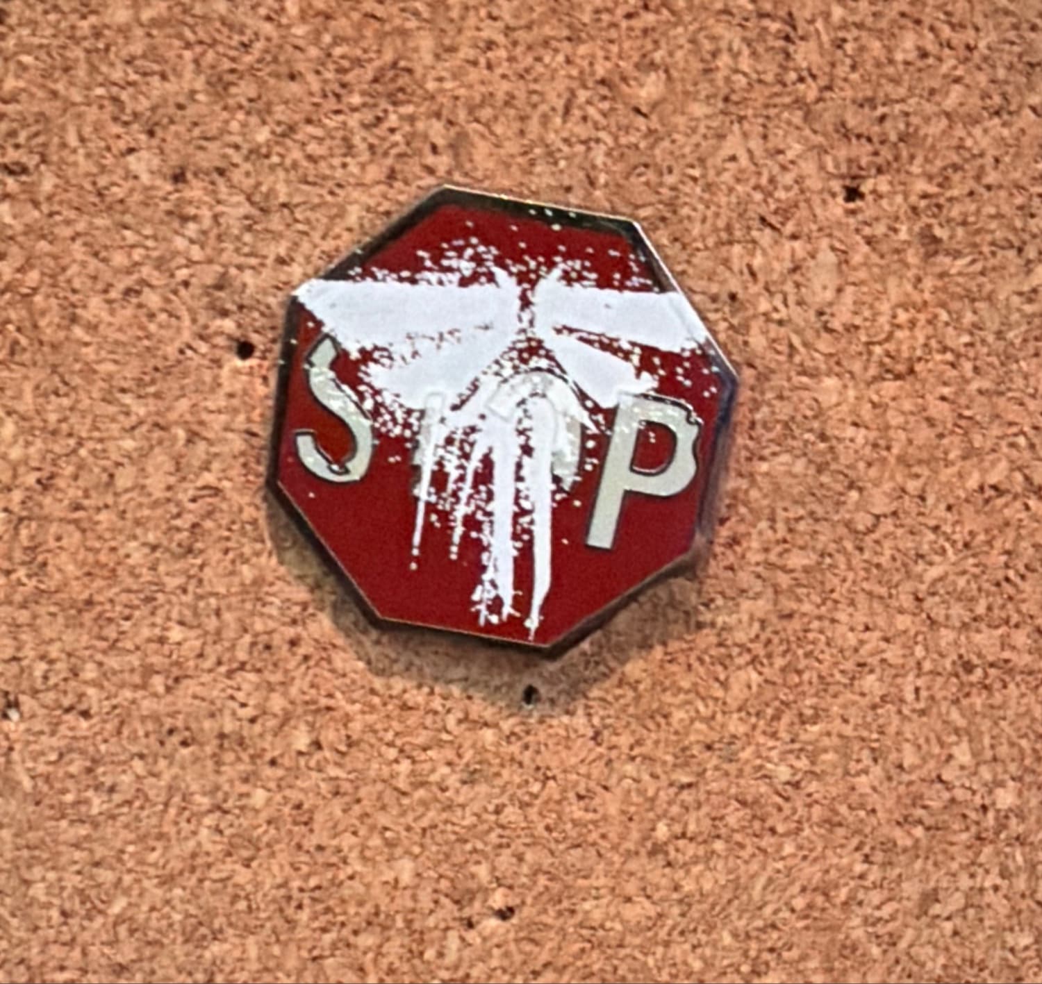 Last of us firefly stop sign pin