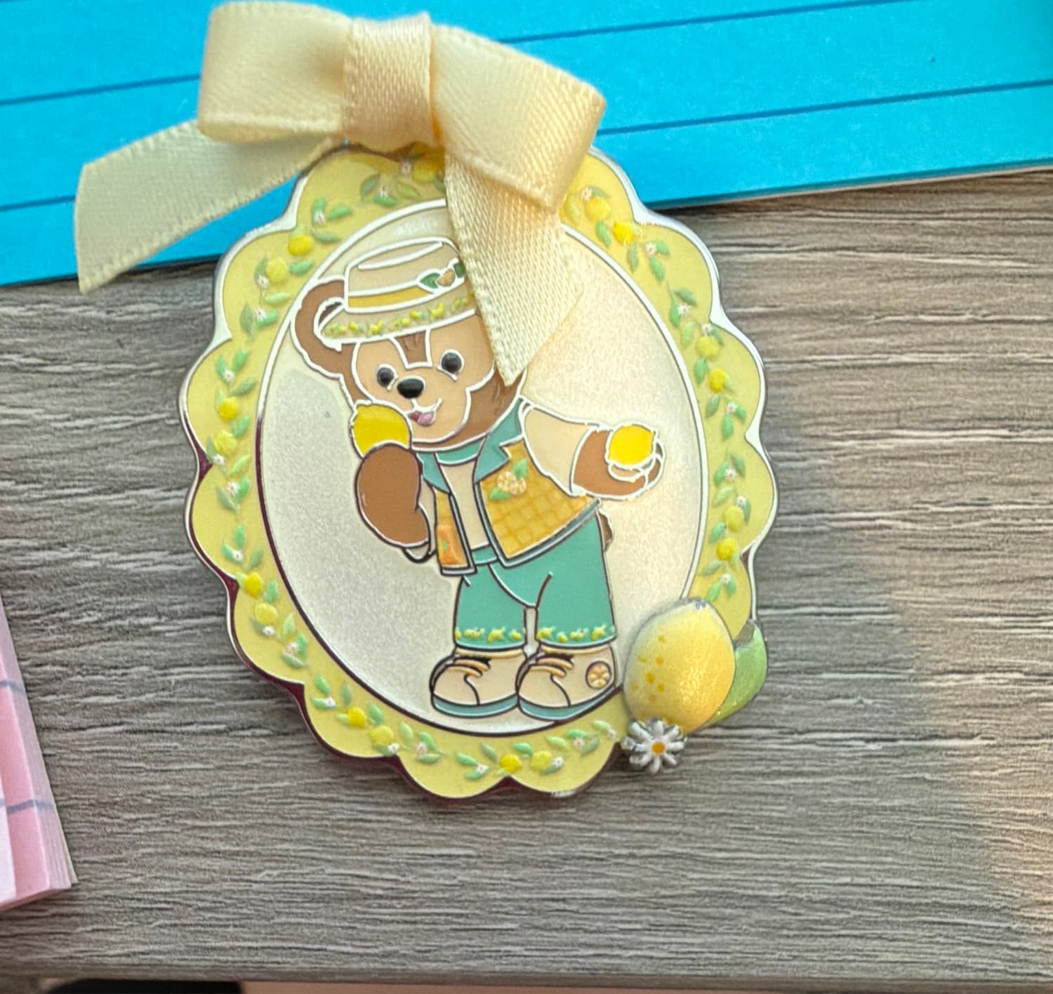 Duffy & Friends Summer Lemon Duffy Mystery Pin