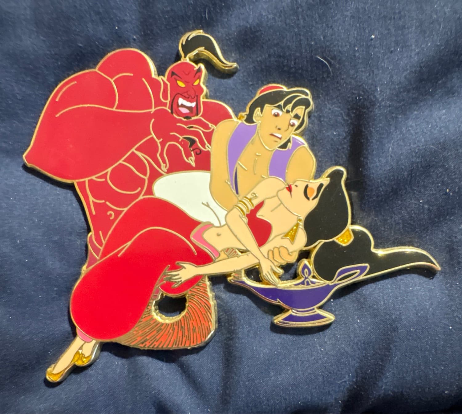 Disney Fantasy pin aladdin despair