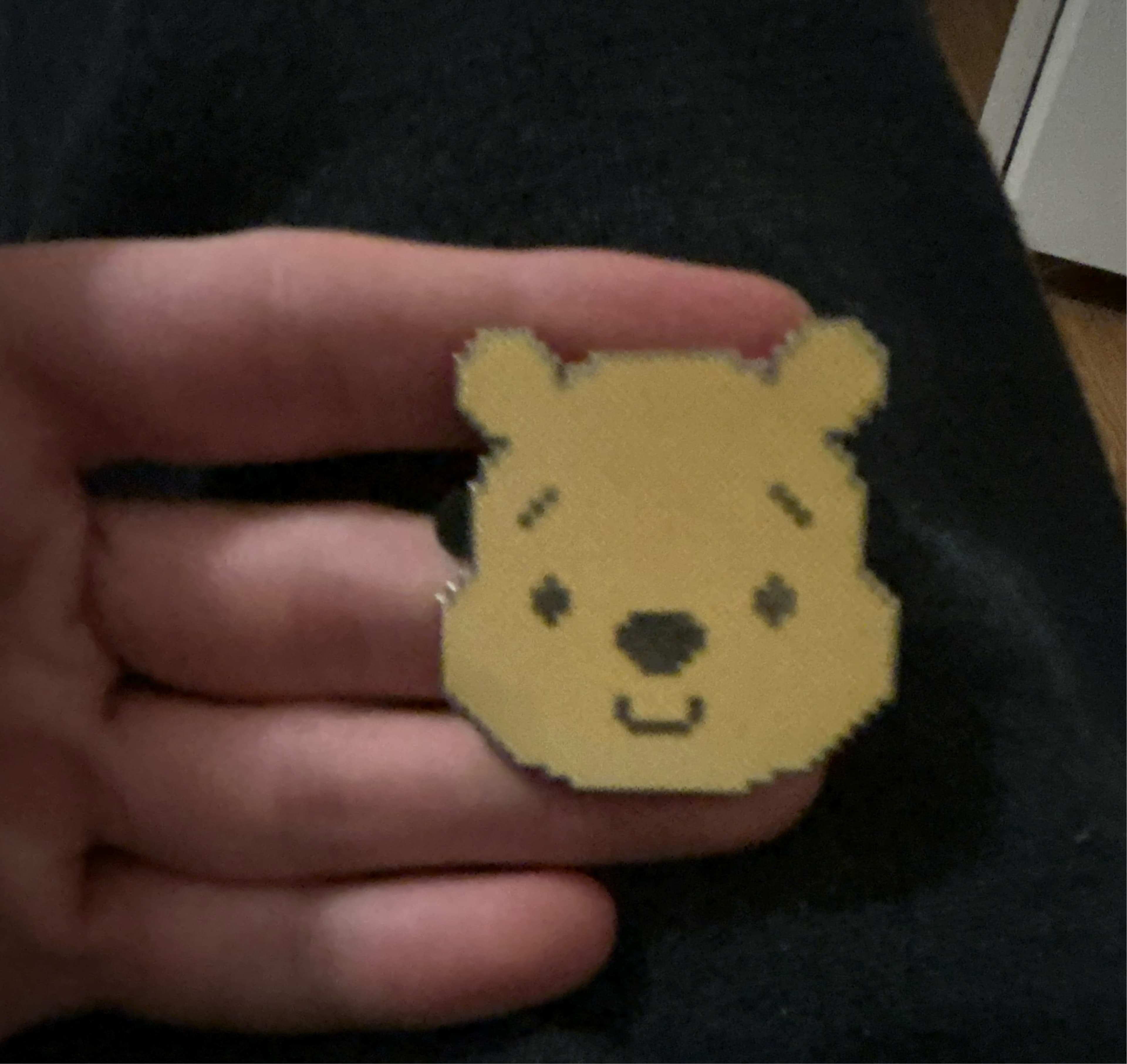 Winnie the Pooh Pixelated Character - 2019 Hidden Mickey