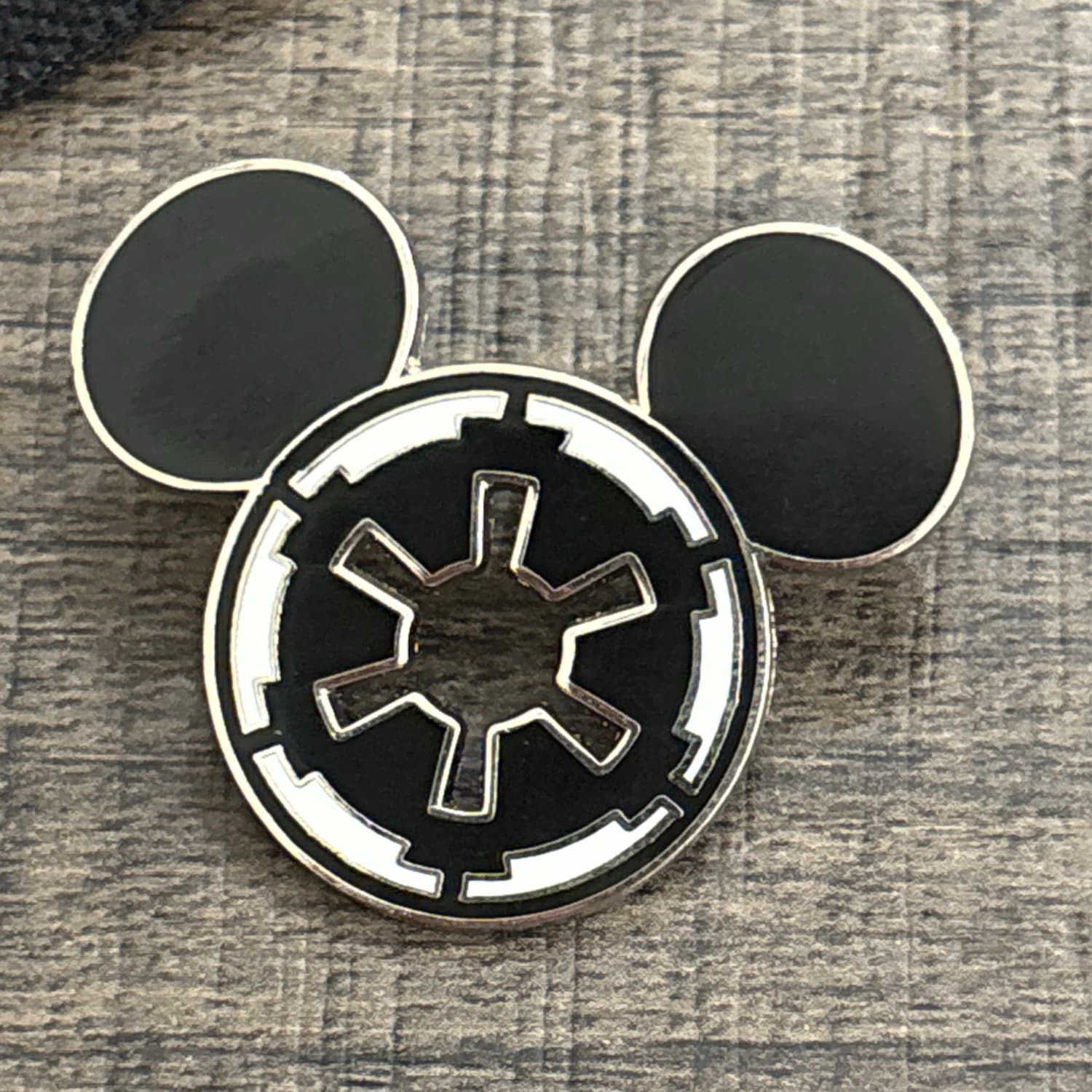 Star Wars Mickey Mouse Icon Imperial Seal Disney Pin