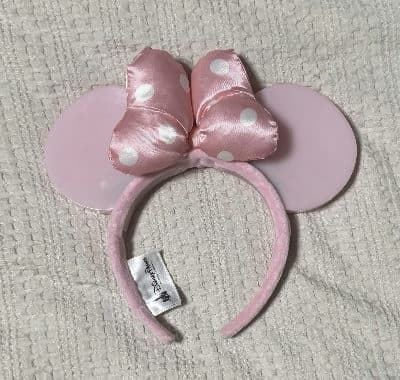 Pink Polka Dot Light Up 2016 Minnie Mouse Ears Headband