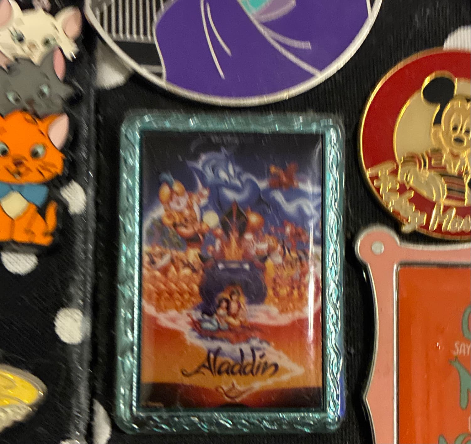 Disney Cute Movie Poster Series Aladdin Pin
