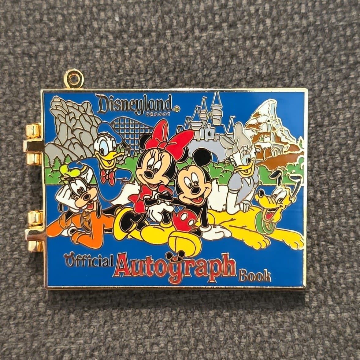 Disneyland Resort Hinged Autograph Book front