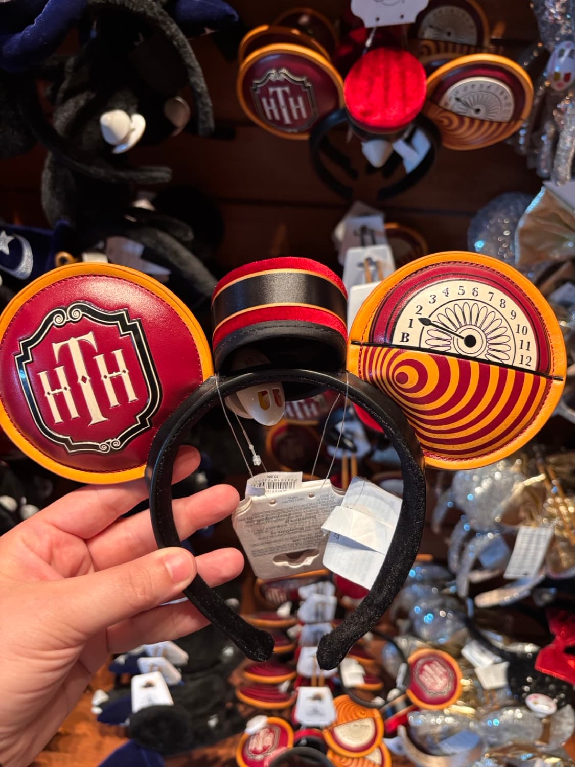The Twilight Zone Tower of Terror Bellhop Mickey Ear Headband