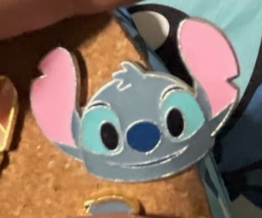 Stitch Emoji Booster Set - Smiling Stitch ONLY front