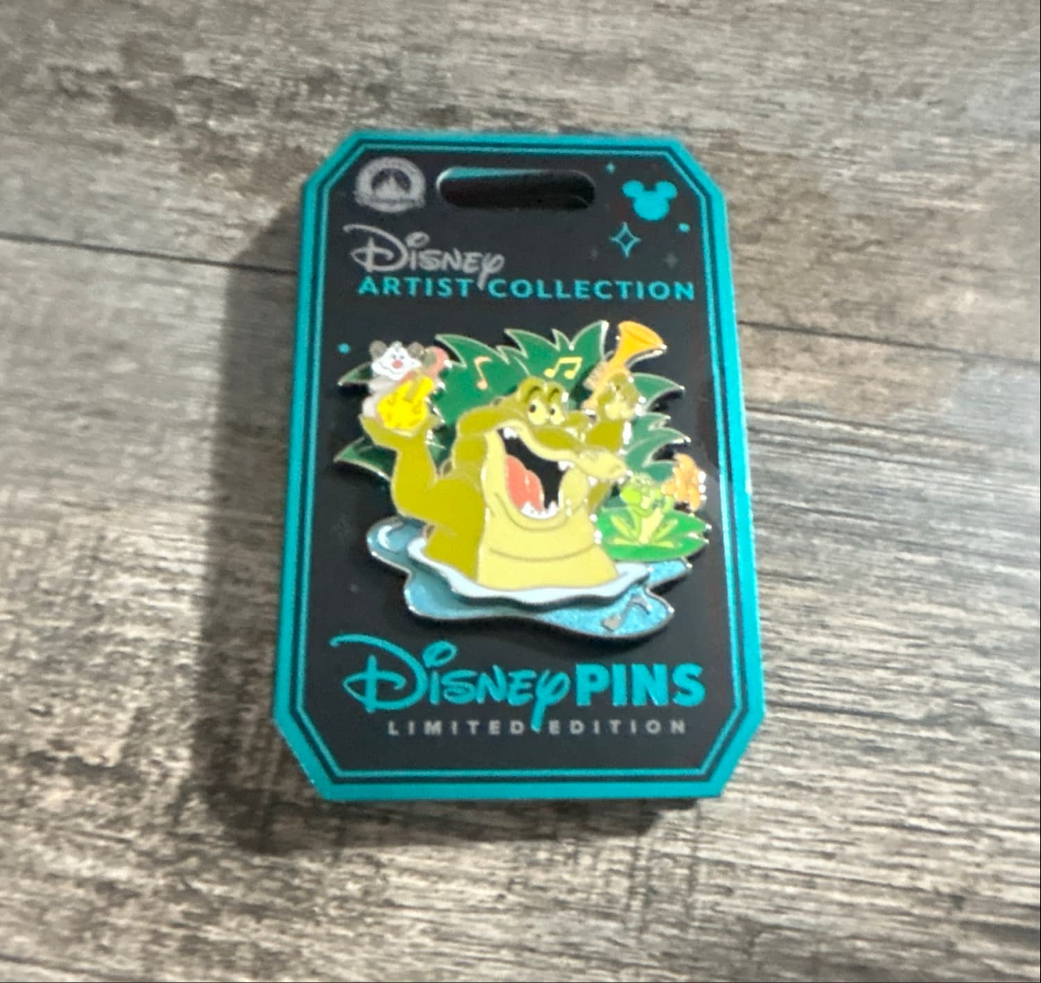 Tiana's Bayou Adventure Louis Pin front