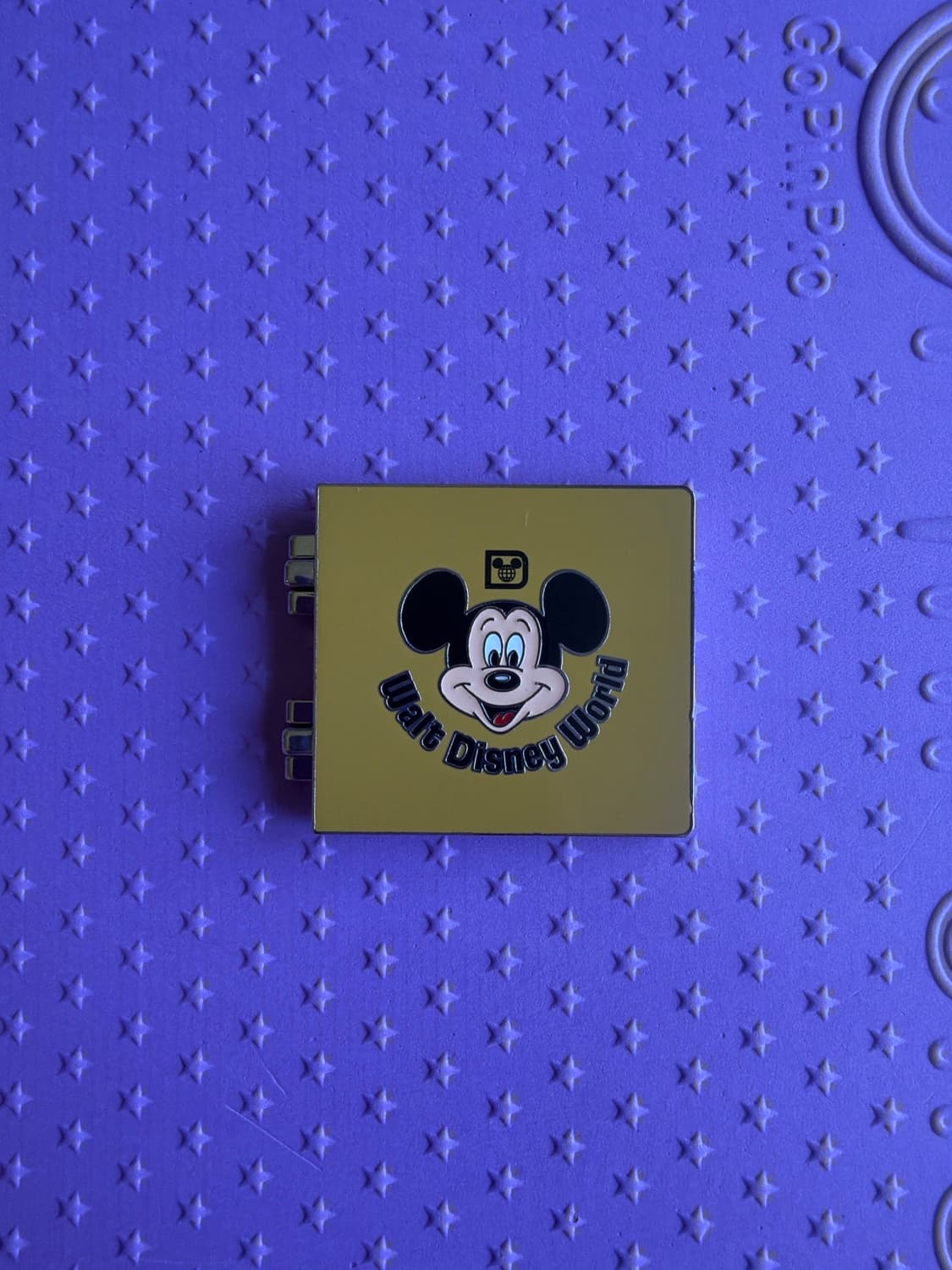 Mickey Mouse Photo Album Hinged Pin - Walt Disney World 50th Anniversary