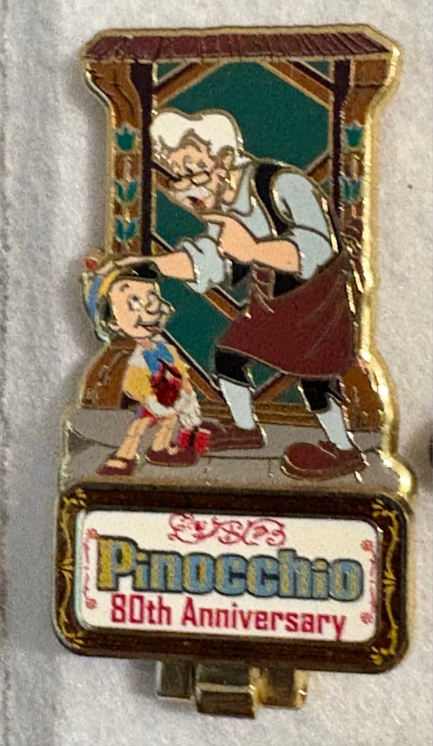 2020 Pinocchio 80th Anniversary Pin