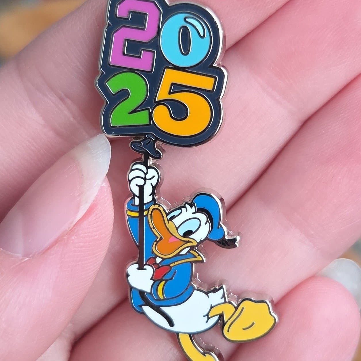 Donald Duck 2025 Balloon Logo