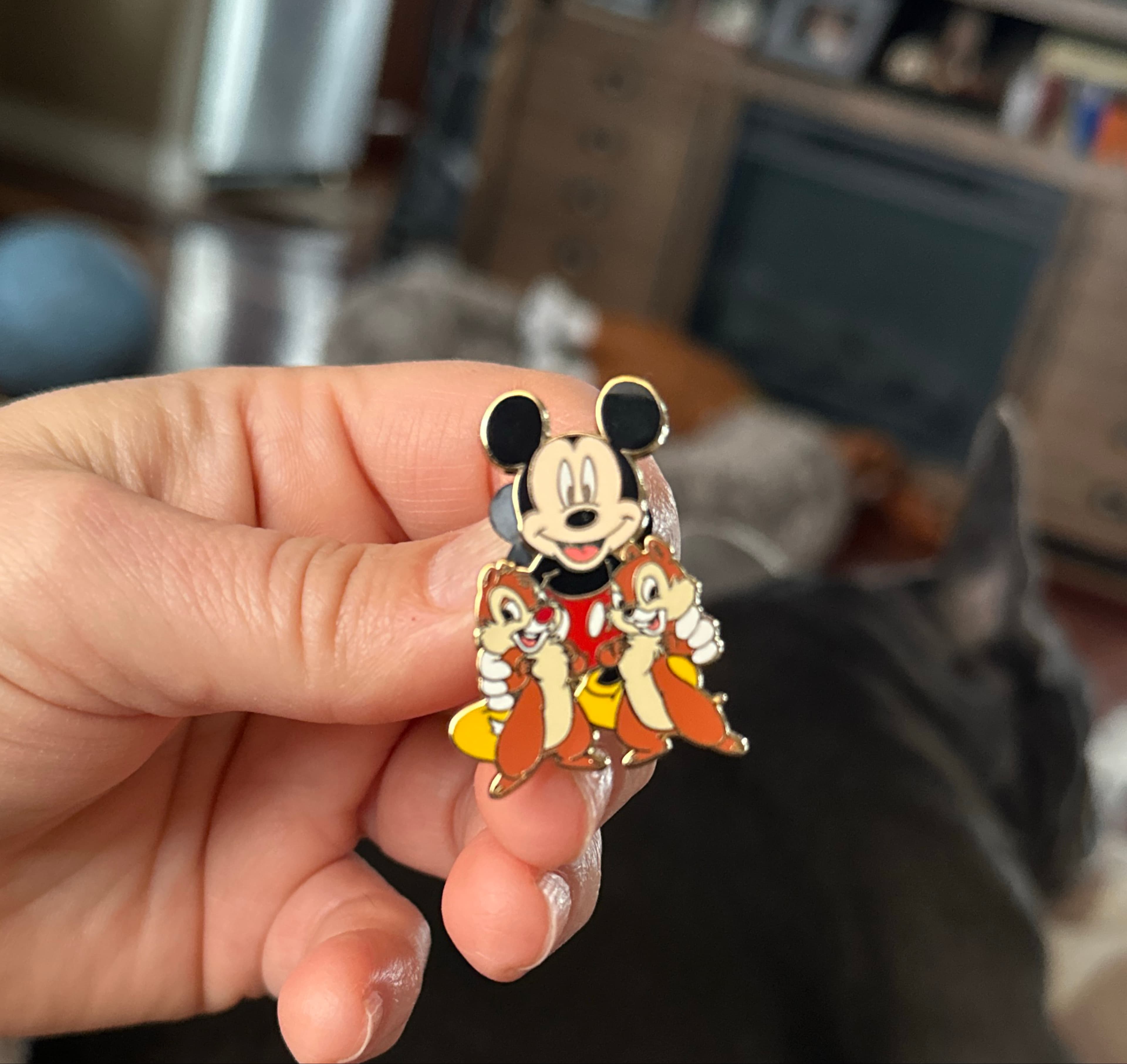 Mickey Mouse with Chip and Dale front