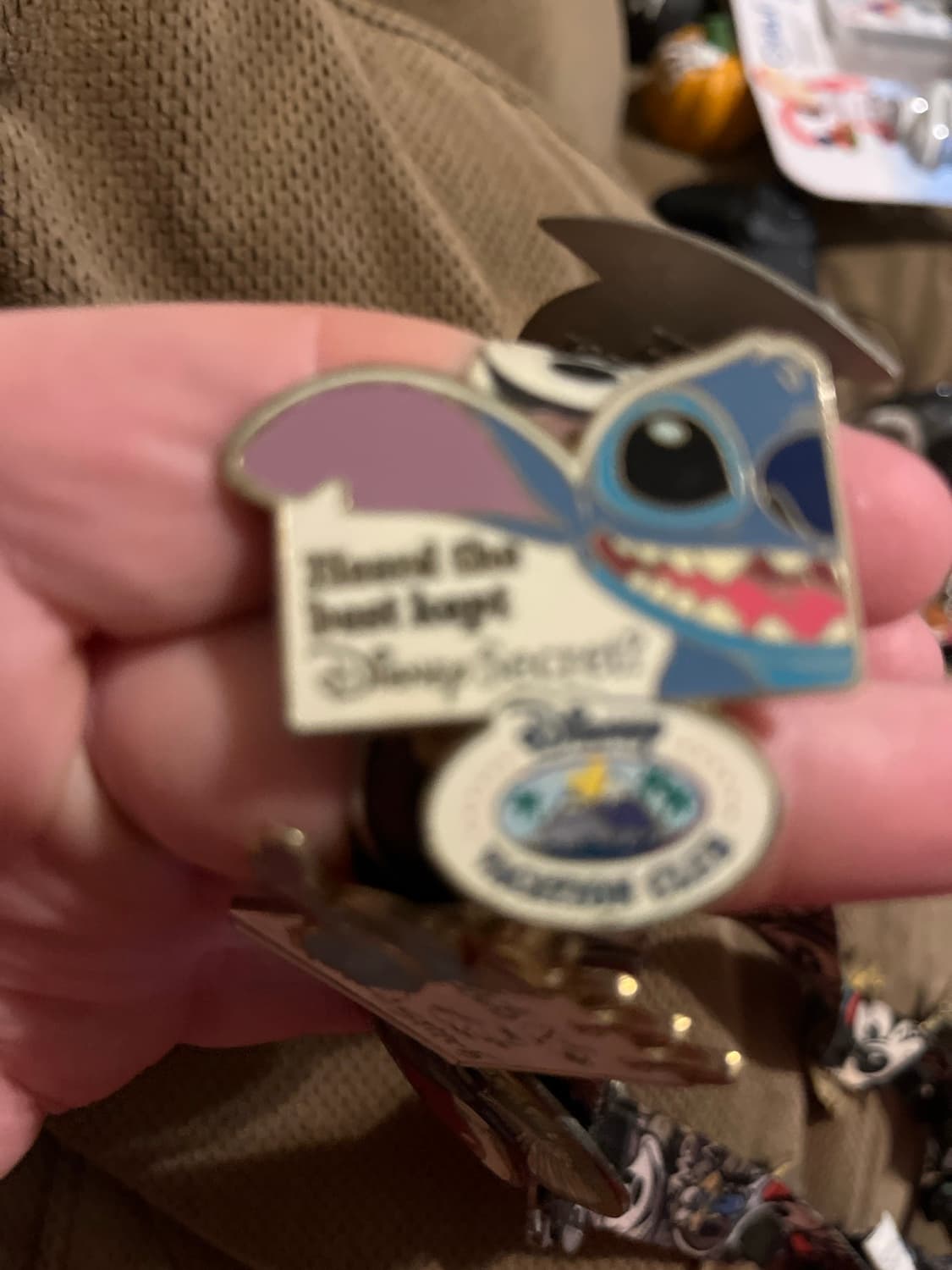 Disney Vacation Club - Heard the Best Kept Secret? - Stitch front