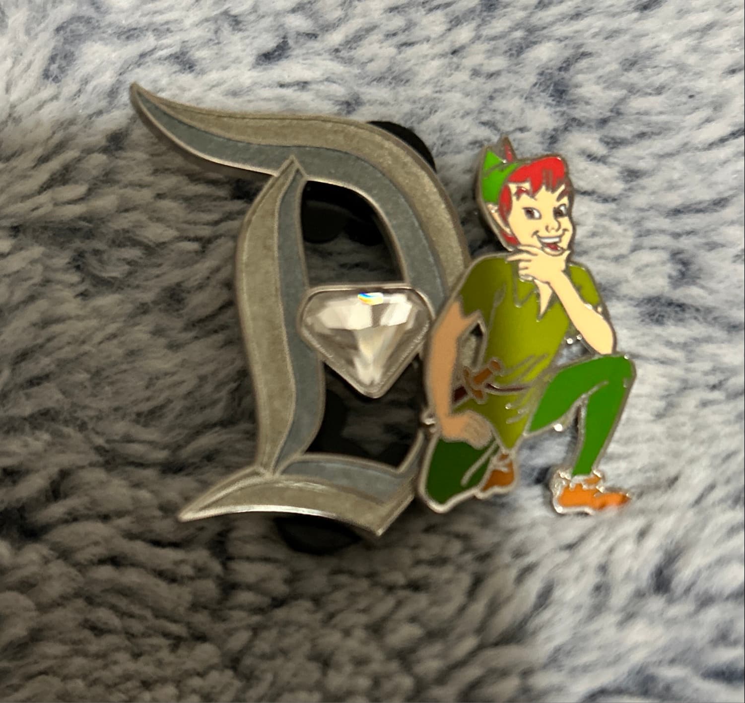 60th Celebration Pin of the Month: Diamond D: Peter Pan