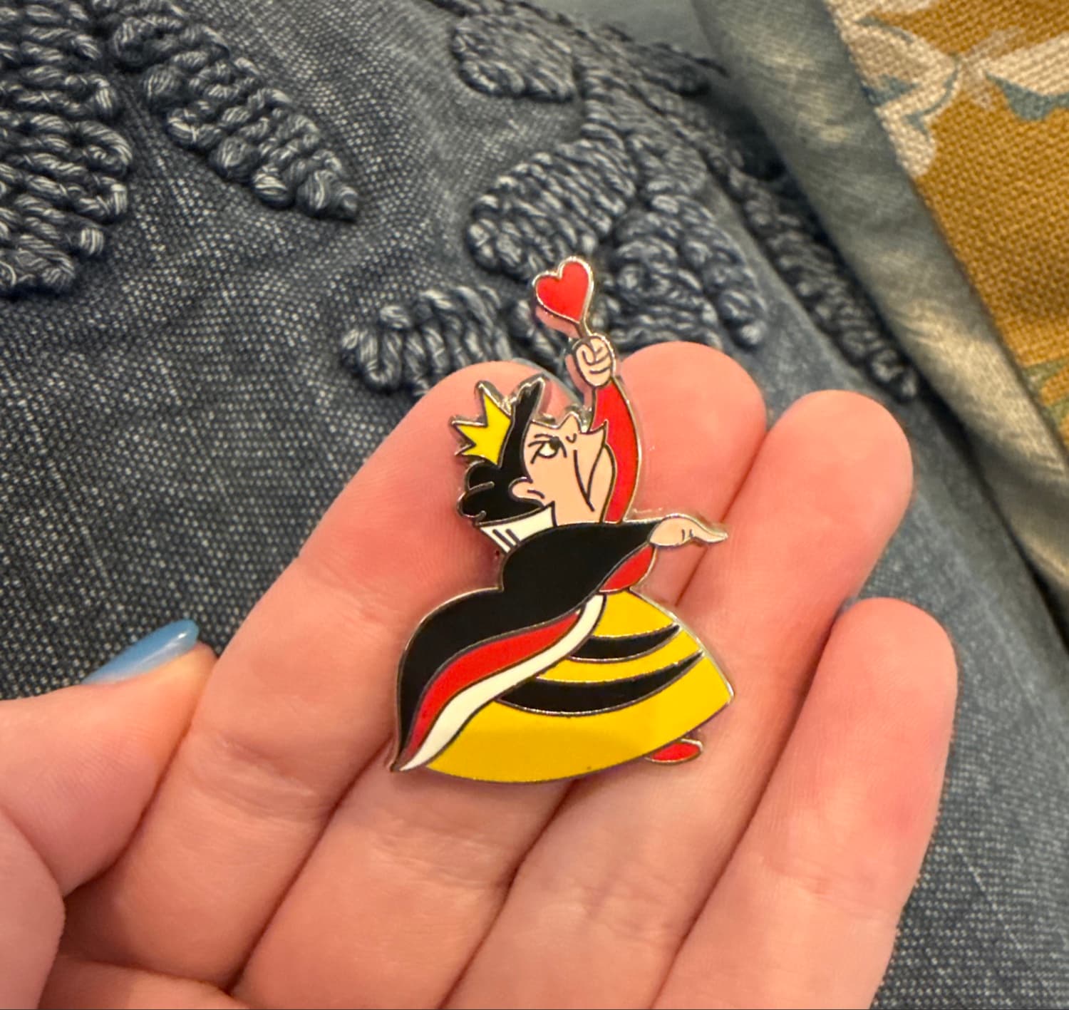 Queen of Hearts Scepter Waving - Alice in Wonderland 45th Anniversary