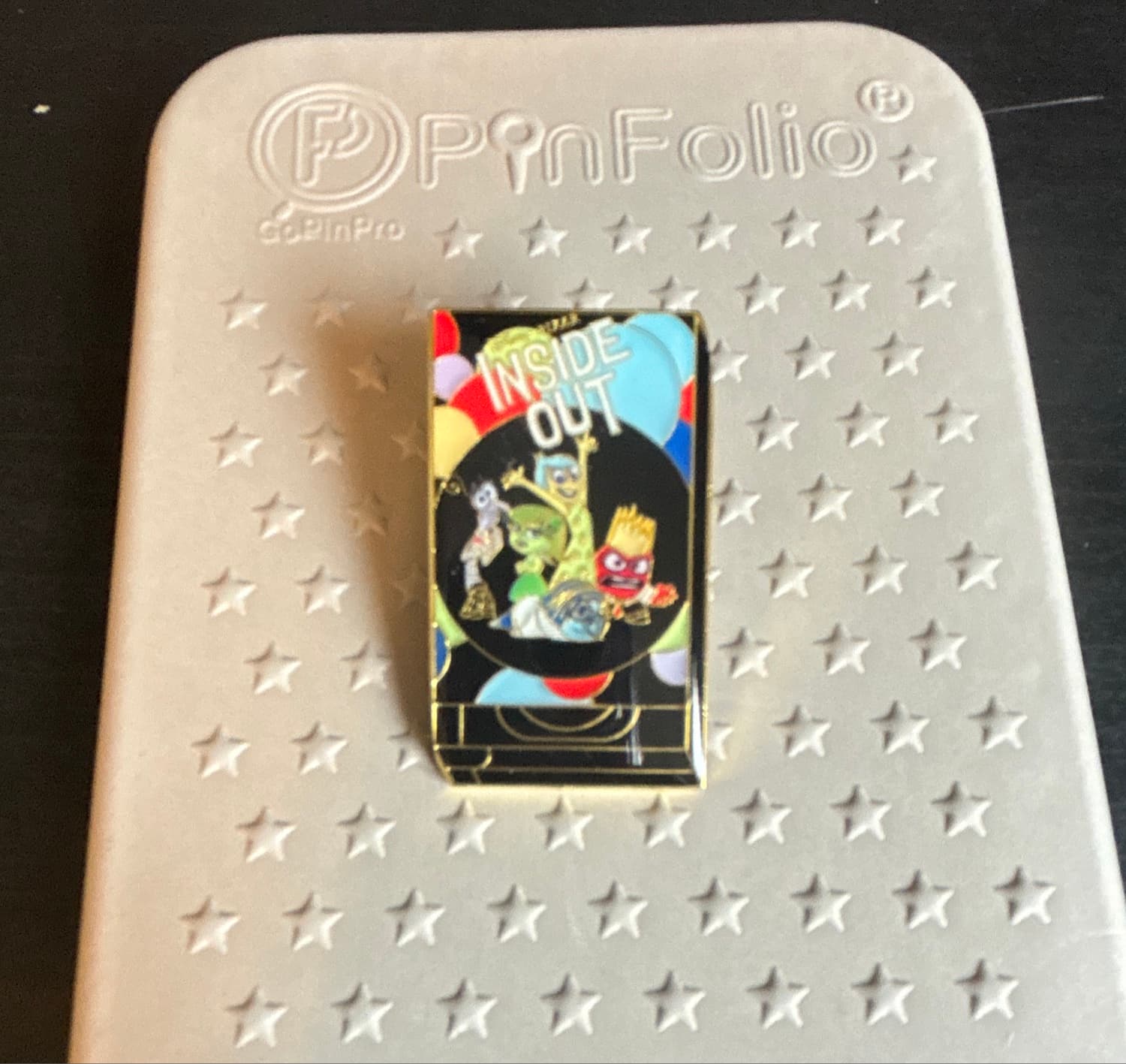 Loungefly Pixar VHS Cover Pin - Inside Out