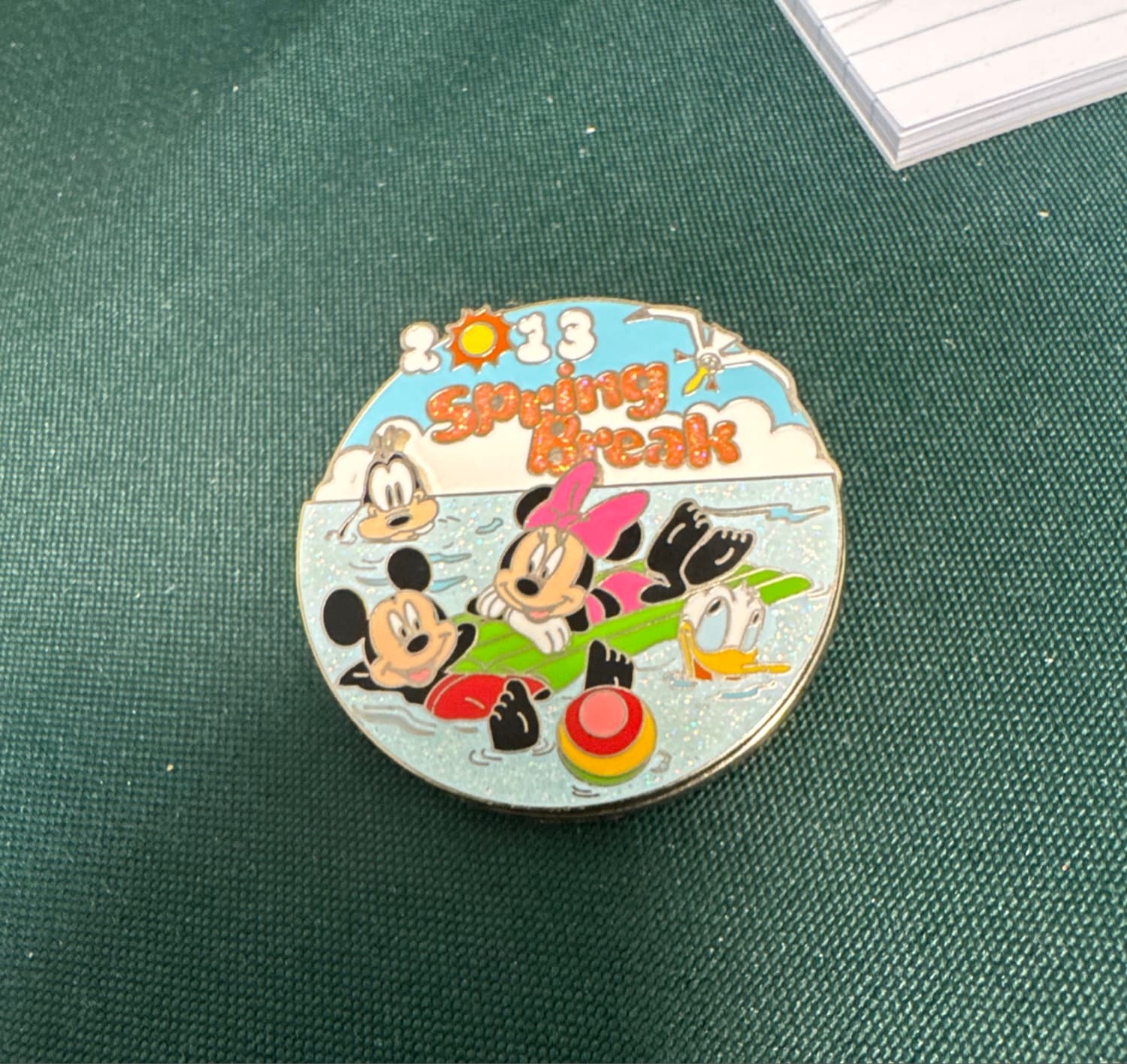 WDW Spring Break 2013 Mickey, Minnie, Donald & Goofy Pin