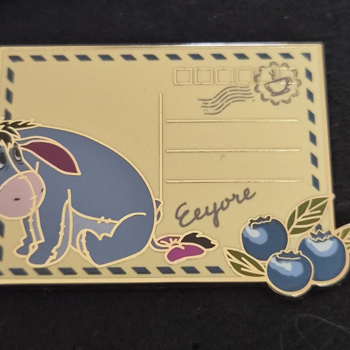Disney Winnie the Pooh Postcards Blind Box Enamel Pin - BoxLunch Exclusive front