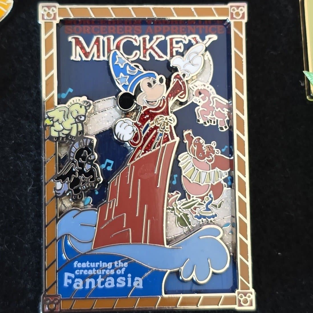 sorcerer's apprentice featuring creatures of fantasia front